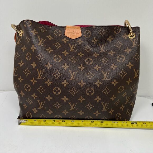 LOUIS VUITTON | Monogram Graceful MM Handbag - Picture 11 of 13